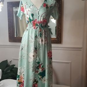 Boho chic maxi